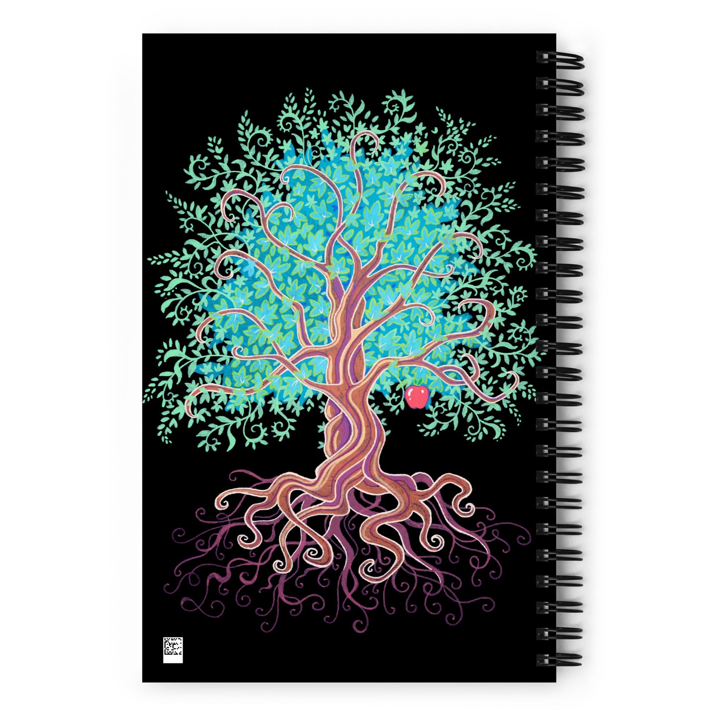 Spiral notebook - The Red Apple