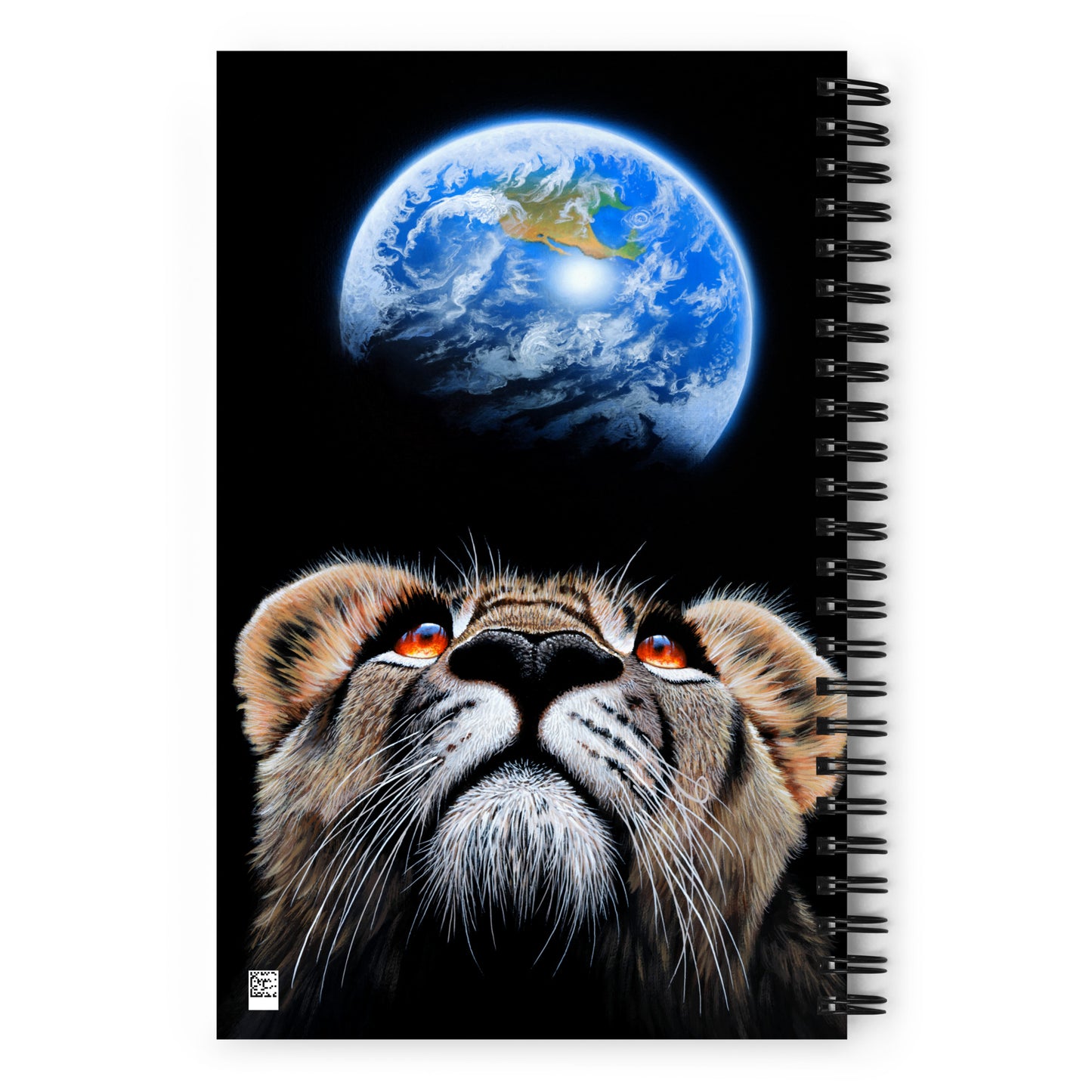 Spiral notebook World View