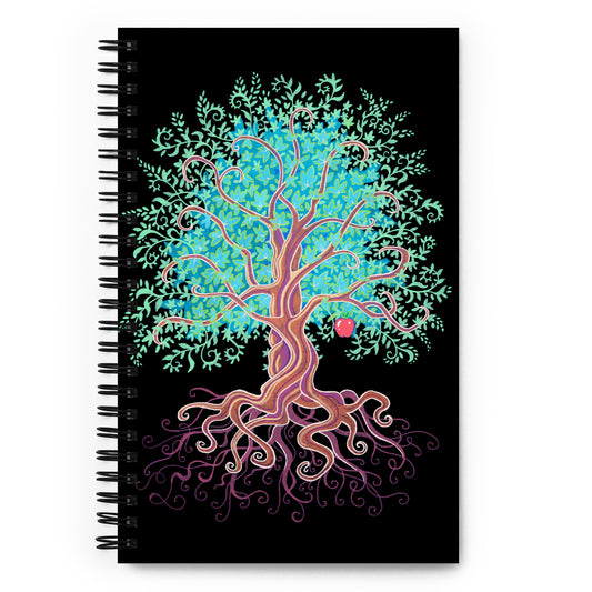 Spiral notebook - The Red Apple