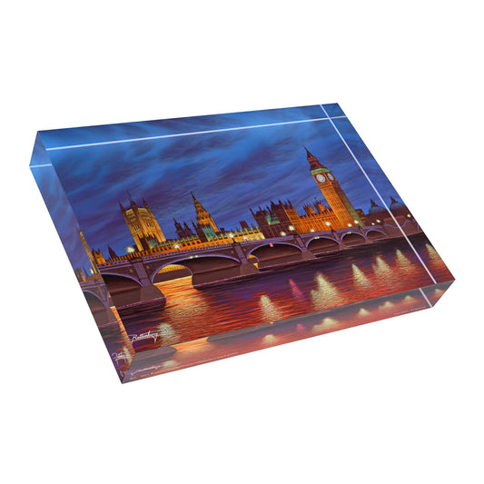 Acrylic Photo Block - London England