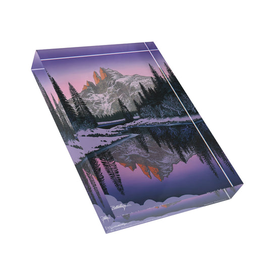 Acrylic Photo Block - Majestic Reflections