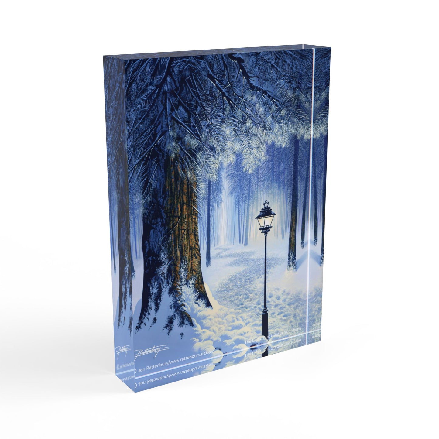 Acrylic Photo Block - The Light That Guides You Home