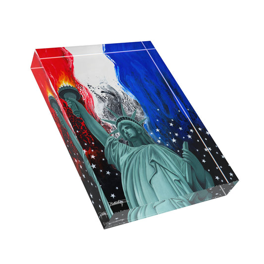 Acrylic Photo Block - Light of Liberty