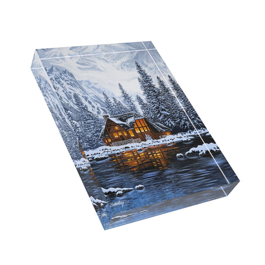 Acrylic Photo Block - Winter Escape