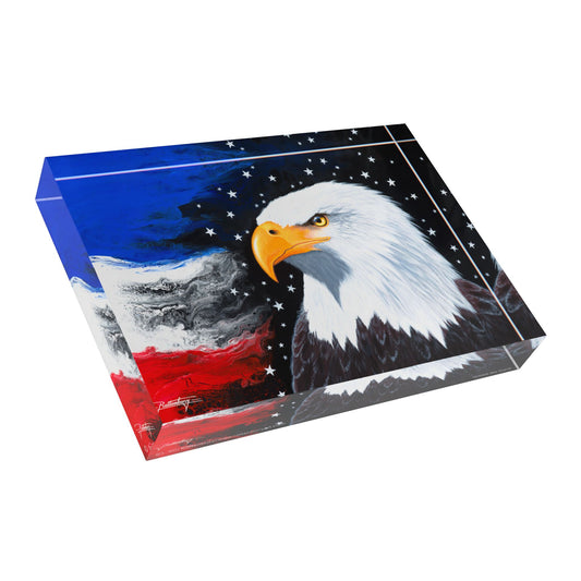 Acrylic Photo Block - United We Stand