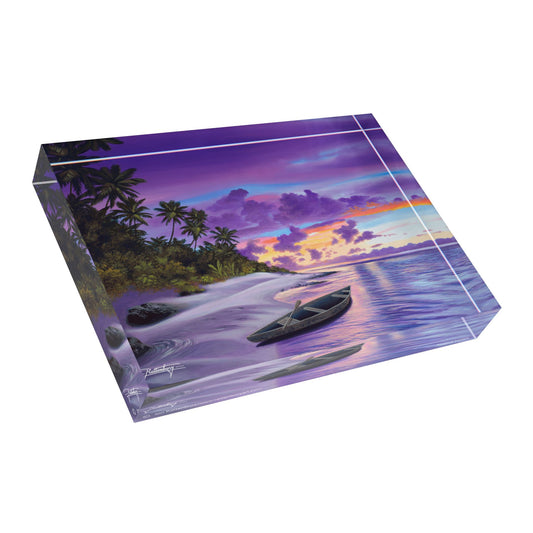 Acrylic Photo Block - Tropical Escape