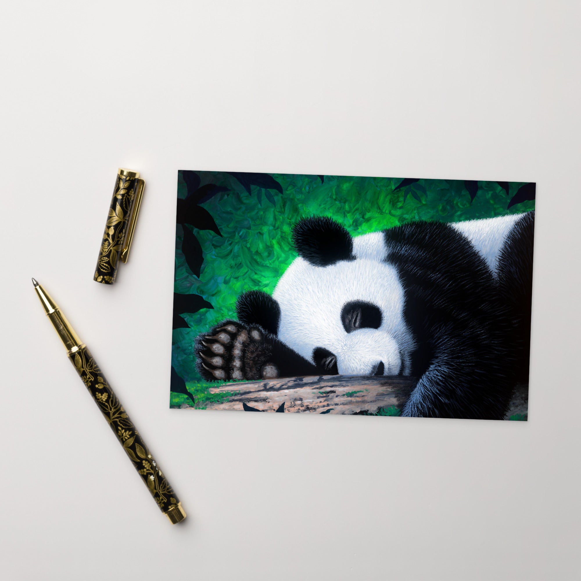 Mike Rattenbury Standard Postcard - Nap Time – Rattenbury Fine Arts